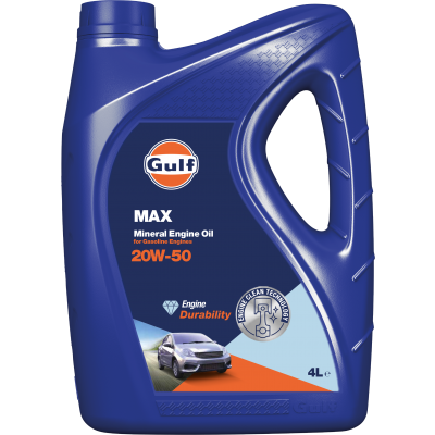 Двигателно масло Gulf Max 20W50 4L