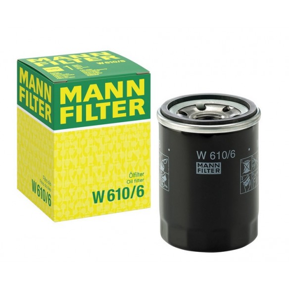 Маслен филтър W 610/6 MANN-FILTER