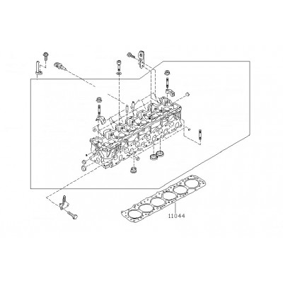 Гарнитура цилиндрова глава 11044-VB305 NISSAN OEM PARTS