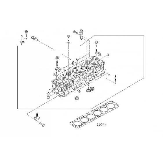 Гарнитура цилиндрова глава 11044-VB305 NISSAN OEM PARTS