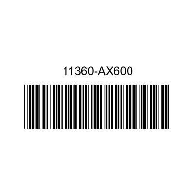 Тампон двигател 11360-AX600 NISSAN OEM PARTS