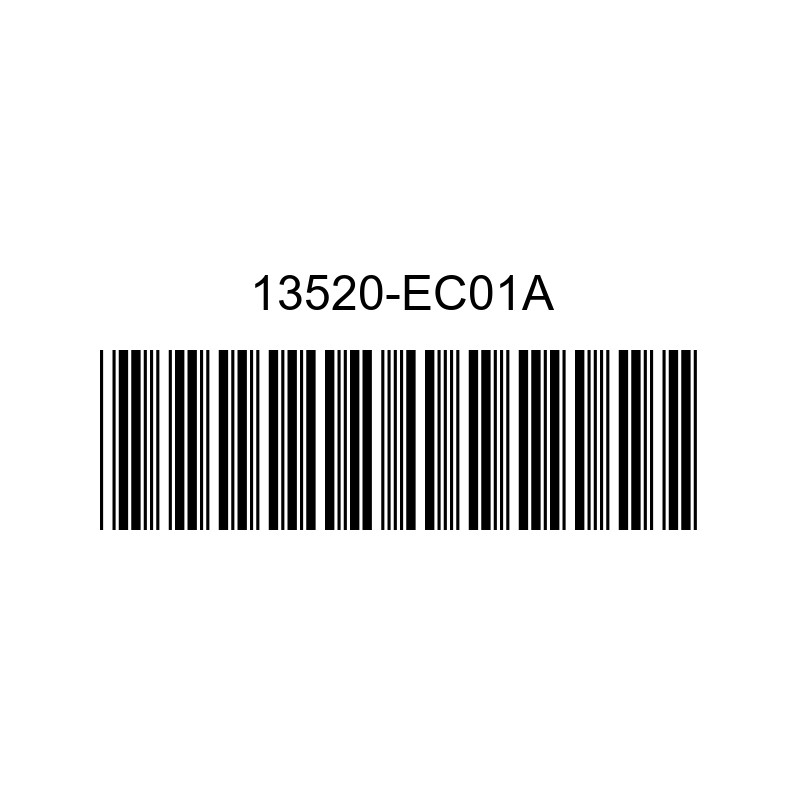 Гарнитура ангренажен капак 13520-EC01A NISSAN OEM PARTS