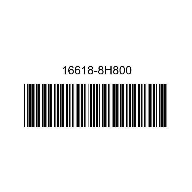 О-пръстен дюза 16618-8H800 NISSAN OEM PARTS