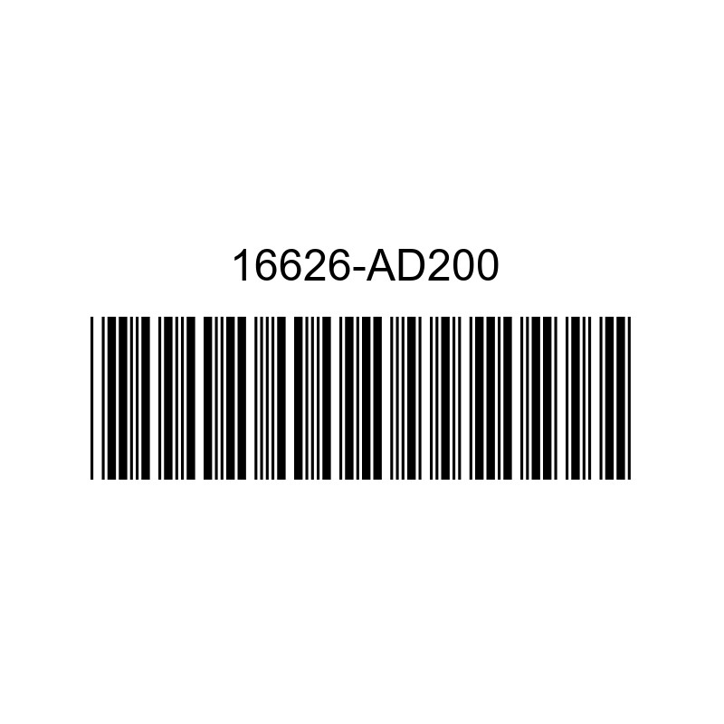 Уплътнение дюза 16626-AD200 NISSAN OEM PARTS