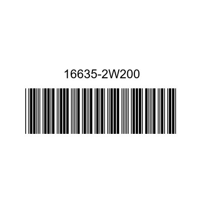 Уплътнение дюза 16635-2W200 NISSAN OEM PARTS