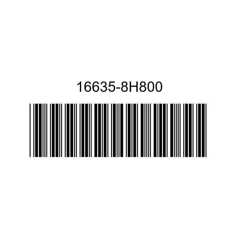 Уплътнение дюза 16635-8H800 NISSAN OEM PARTS