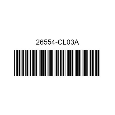 Корпус комбинирана лампа десен 26554-CL03A NISSAN OEM PARTS