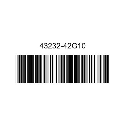 Семеринг задна главина външен 43232-42G10 NISSAN OEM PARTS