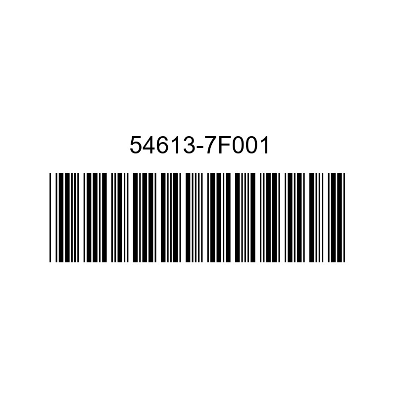 Тампон задна стабилизираща щанга 54613-7F001 NISSAN OEM PARTS