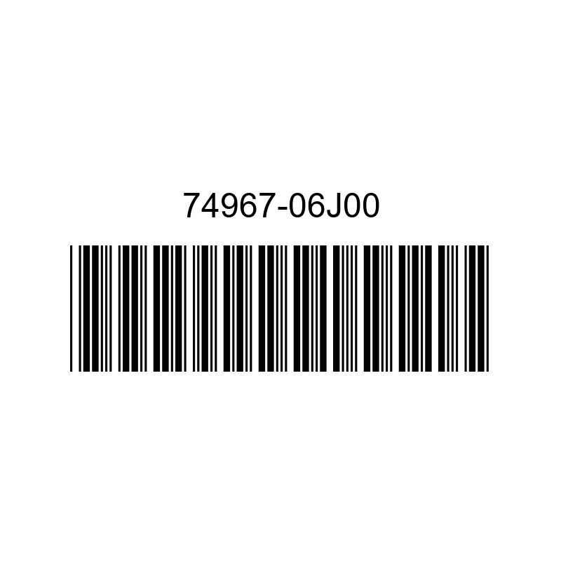 Гумен тампон отвор 74967-06J00 NISSAN OEM PARTS